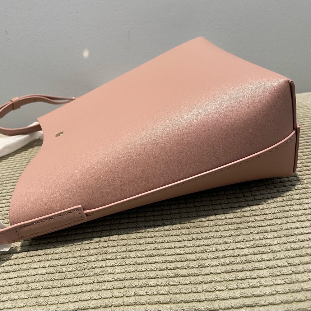 Samara Pink Vegan Bucket Bag - Picture 10 of 10